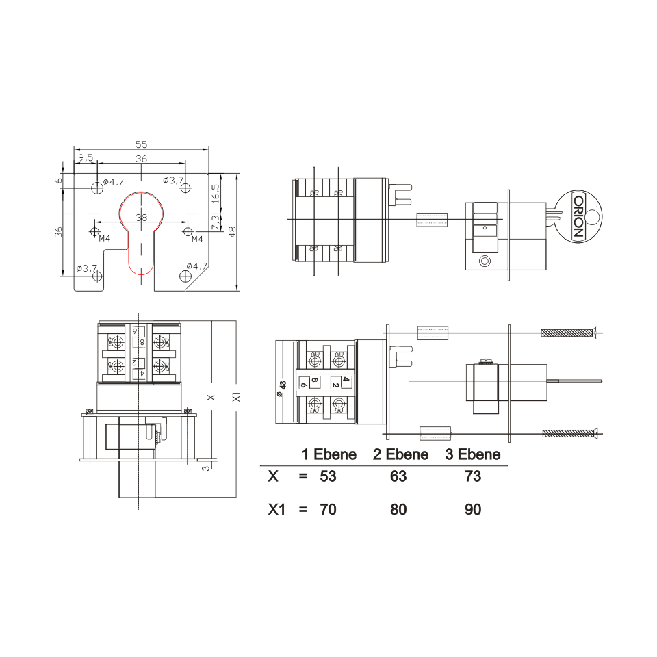 Schaltschrankeinsatz