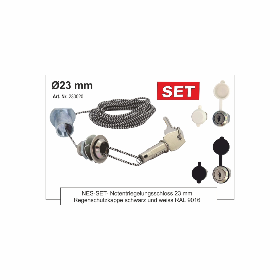 not-entriegelungsschloss