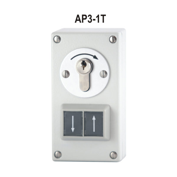 Art. Nr. TYP FUNKTION SYMBOL 020001 AP2-1T 1seitiger Tast → 020003 AP2-2T 2seitiger Tast ↓↑ 020002 AP2-1R 1seitiger Rast 0 - I 020190 AP2-2R 2seitiger Rast ↓↑ 020004 AP2-2TL Tast - Rast ↓↑ 020168 AP2-2T/S 2seitiger Tast ↓↑