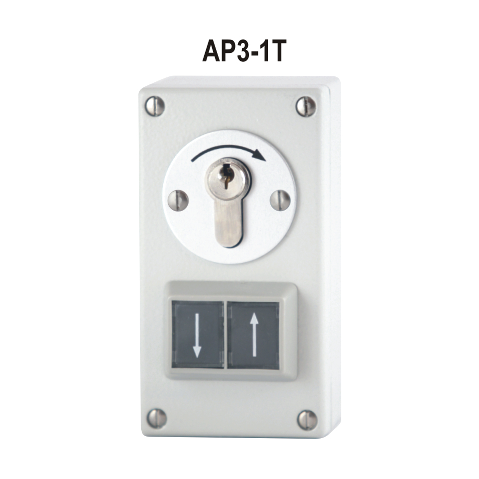 Art. Nr. TYP FUNKTION SYMBOL 020001 AP2-1T 1seitiger Tast → 020003 AP2-2T 2seitiger Tast ↓↑ 020002 AP2-1R 1seitiger Rast 0 - I 020190 AP2-2R 2seitiger Rast ↓↑ 020004 AP2-2TL Tast - Rast ↓↑ 020168 AP2-2T/S 2seitiger Tast ↓↑