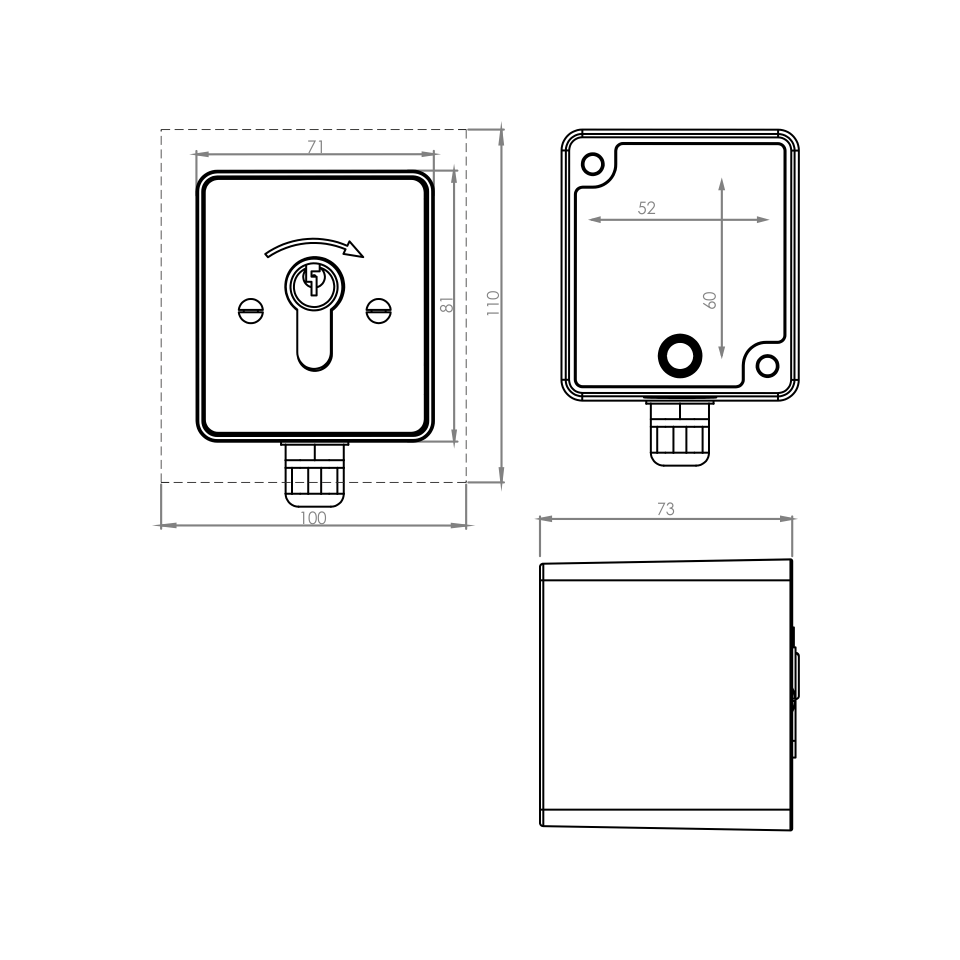 Schlüsselschalter-FUNK